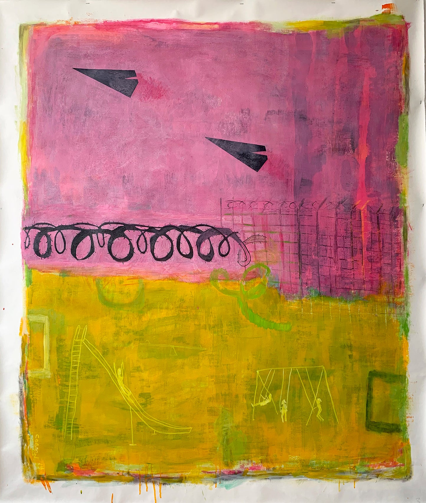 'Background Noise 4' by Michelle Cobbin