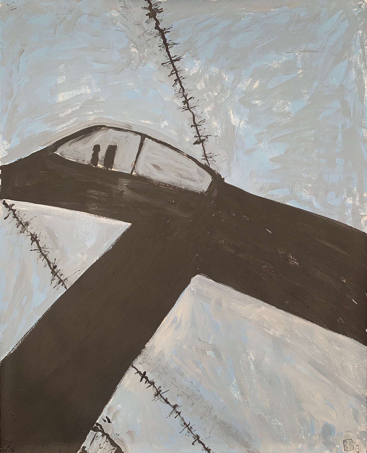 'Plane Spotting 2' by Michelle Cobbin