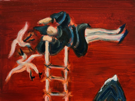 'Bird’s-eye view' by June Nelson